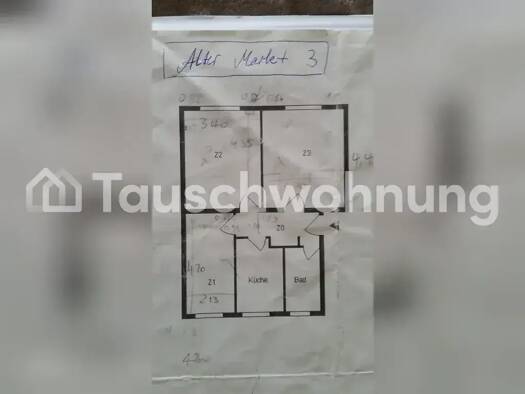 Wohnung zur Miete Tauschwohnung 400 € 2,5 Zimmer 59 m² EG Nördliche Innenstadt Potsdam 14467