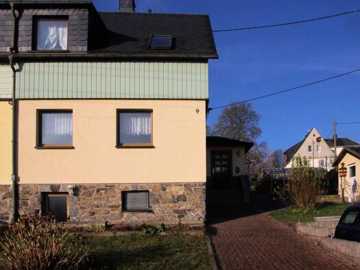 Doppelhaushälfte zum Kauf 135.000 € 7 Zimmer 110 m² 877 m² Grundstück Schulsiedlung 9 Großhartmannsdorf 09618