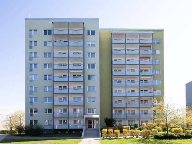 Wohnung zur Miete 432 € 2 Zimmer 53,7 m² 9 Geschosse Titaniaweg 9 Grünau-Nord Leipzig 04205