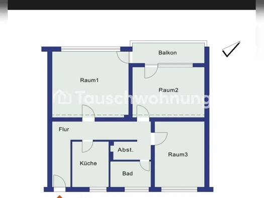 Wohnung zur Miete Tauschwohnung 450 € 3 Zimmer 81 m² 4. Geschoss Mariendorf Berlin 10783