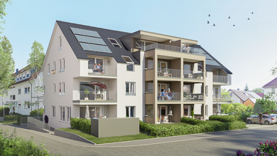 Wohnung zum Kauf - Neubau provisionsfrei als Kapitalanlage geeignet 388.000 € 2 Zimmer 52,3 m² teilbar ab 52,3 m² Breite Straße 15 Nufringen 71154