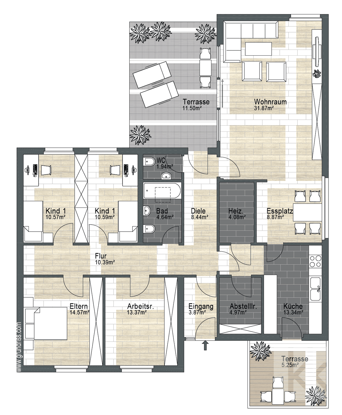 Einfamilienhaus zum Kauf 495.000 € 5 Zimmer 158 m²<br/>Wohnfläche 659 m²<br/>Grundstück Kanzlerfeld und Bundesanstalten Kanzlerfeld 38116