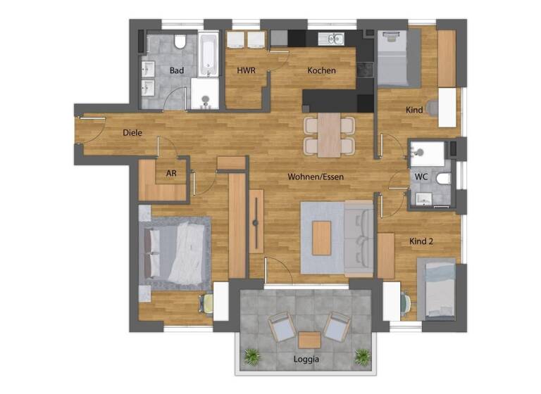 Wohnung zum Kauf provisionsfrei 656.000 € 4 Zimmer 111 m² frei ab 31.03.2026 Tettnang 88069