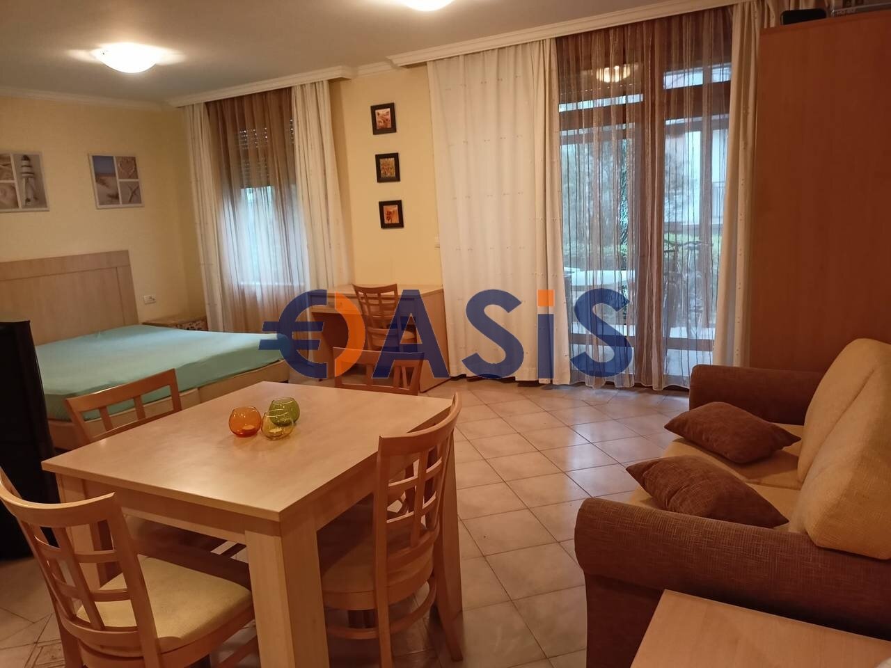 Apartment zum Kauf provisionsfrei 87.000 € 2 Zimmer 54 m²<br/>Wohnfläche 1.<br/>Geschoss Sozopol 8130