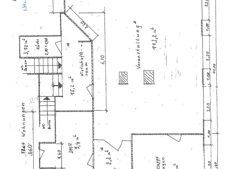 Ladenfläche zur Miete 5,02 € 3 Zimmer 150 m² Verkaufsfläche Eisenach 99817
