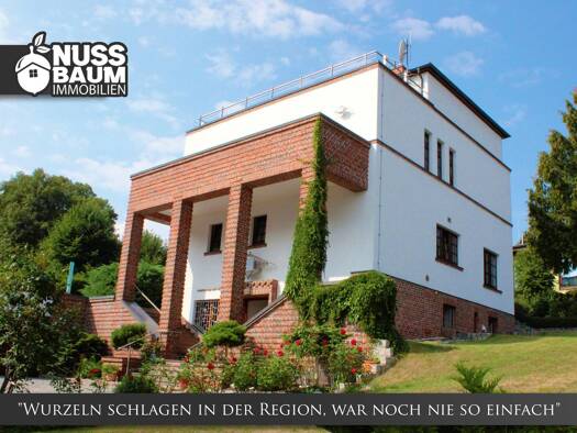 Villa zum Kauf 1.025.000 € 6 Zimmer 340 m² 2.479 m² Grundstück Tiefer Weg 24 Saalfeld Saalfeld/Saale 07318