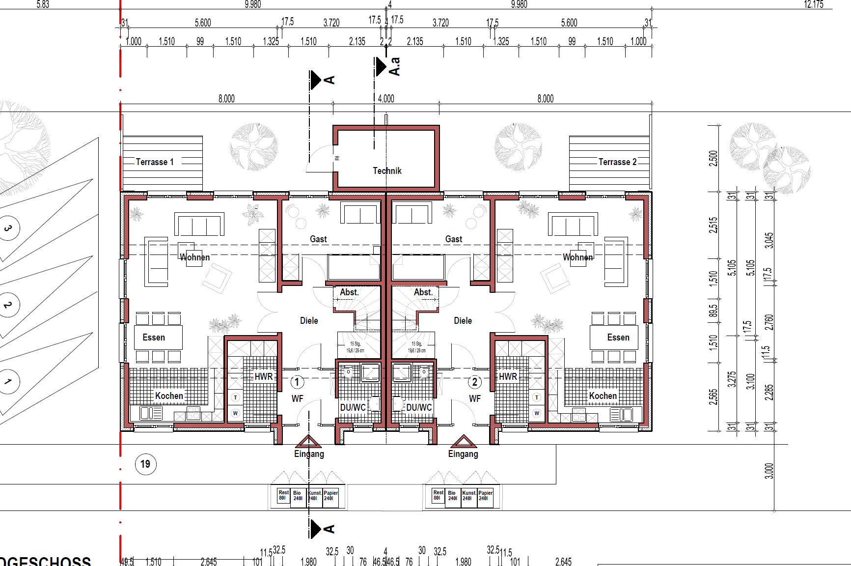 Doppelhaushälfte zur Miete 1.500 € 5 Zimmer 125 m²<br/>Wohnfläche 01.03.2025<br/>Verfügbarkeit Heider Weg 19 Rotenhof Rendsburg 24768