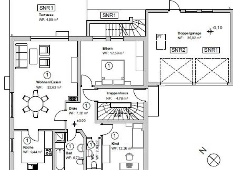 Wohnung zum Kauf 255.000 € 3 Zimmer 95,7 m² EG Lehrberg 91611