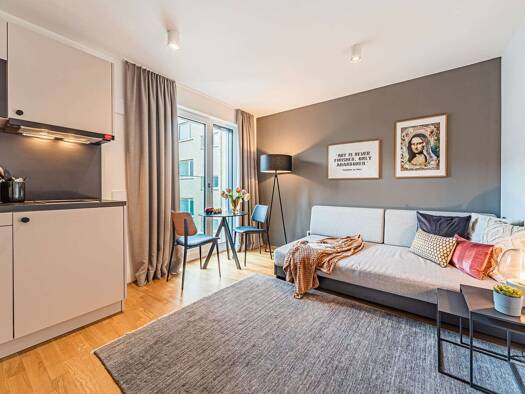 Wohnung zur Miete 1.235 € 1 Zimmer 21 m² Gallus Innenstadt I 60327