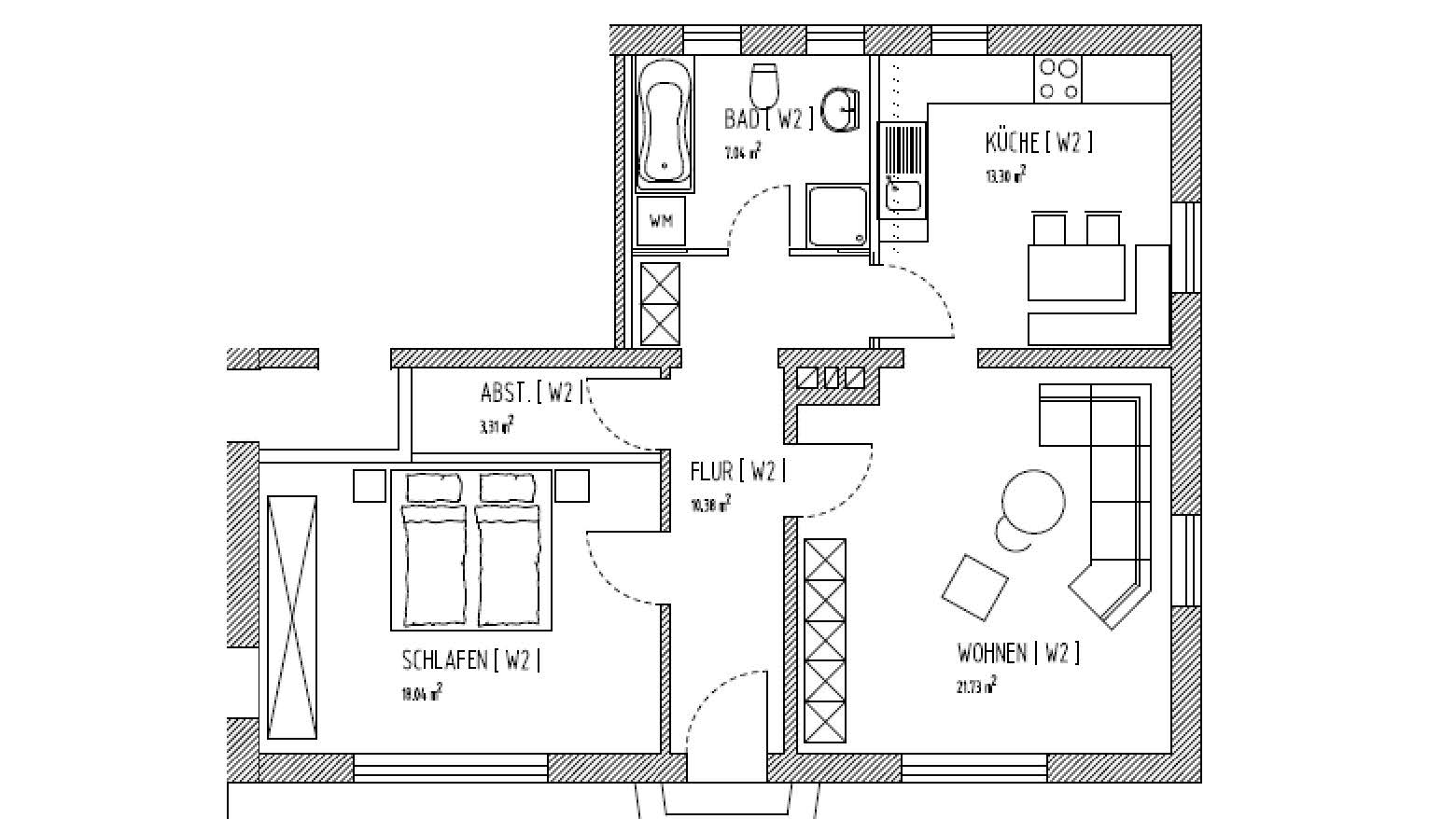 Wohnung zur Miete 985 € 2,5 Zimmer 74 m²<br/>Wohnfläche EG<br/>Geschoss 01.03.2025<br/>Verfügbarkeit Neuseserstrasse 9 Neuses Erlangen 91056