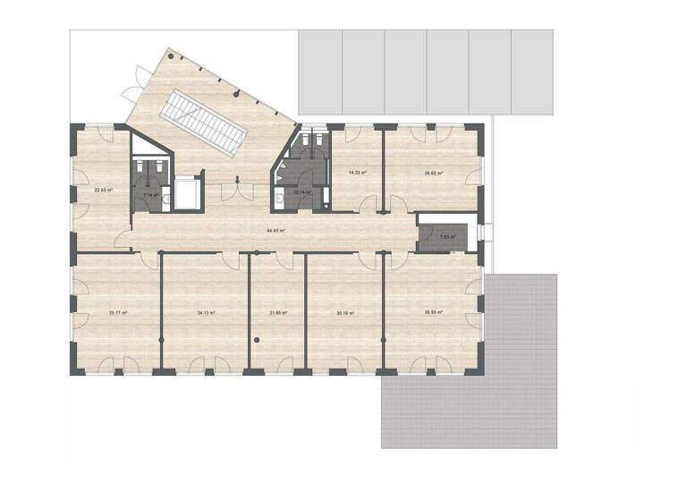 Bürofläche zum Kauf 1.200.000 € 294 m² Bürofläche Billerberg 11 Inning Inning am Ammersee 82266