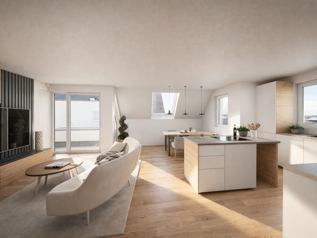 Maisonette zum Kauf - Neubau provisionsfrei 799.000 € 4 Zimmer 105,1 m² 2. Geschoss Schillerstraße 36 Herrenberg 71083