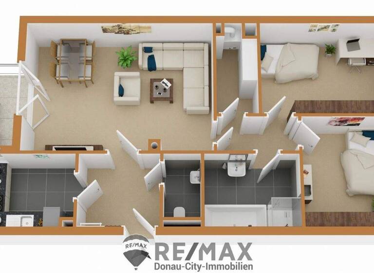 Wohnung zum Kauf 279.000 € 3 Zimmer 71 m² 1. Geschoss Leobersdorf 2544