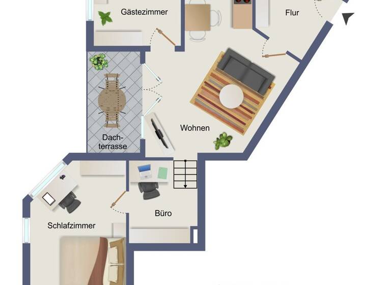 Wohnung zum Kauf 1.349.000 € 3 Zimmer 80 m² 5. Geschoss Altstadt-Lehel München 80331