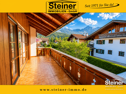 Maisonette zur Miete 1.790 € 3,5 Zimmer 105 m² 2 Geschosse frei ab sofort Garmisch Garmisch-Partenkirchen 82467