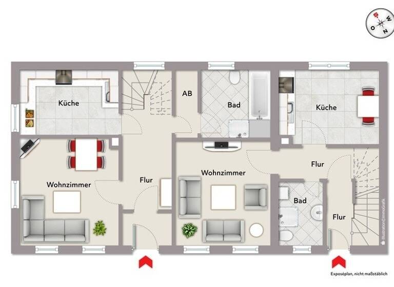 Mehrfamilienhaus zum Kauf 310.000 € 3,5 Zimmer 106 m² 1.470 m² Grundstück Lauf 91207