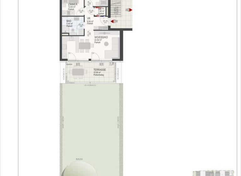 Wohnung zum Kauf 398.500 € 3 Zimmer 59,1 m² Krumpendorf am Wörthersee 9201