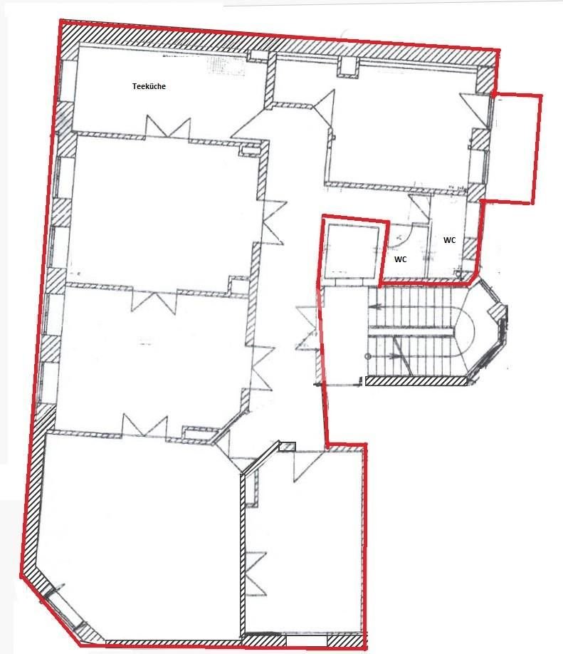 Bürofläche zur Miete provisionsfrei 14,50 € 6 Zimmer 178,7 m²<br/>Bürofläche ab 178,7 m²<br/>Teilbarkeit Löhrstraße 15 Zentrum - Nord Leipzig 04105