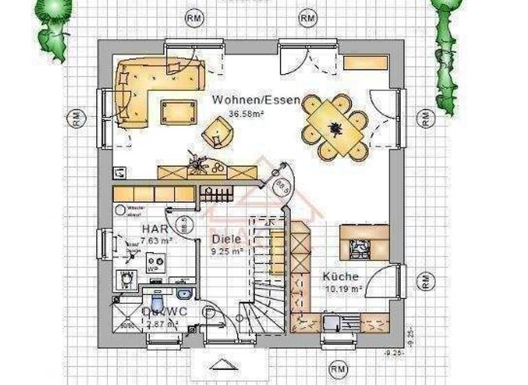Villa zum Kauf provisionsfrei 335.200 € 4 Zimmer 129 m² Flintbek 24220