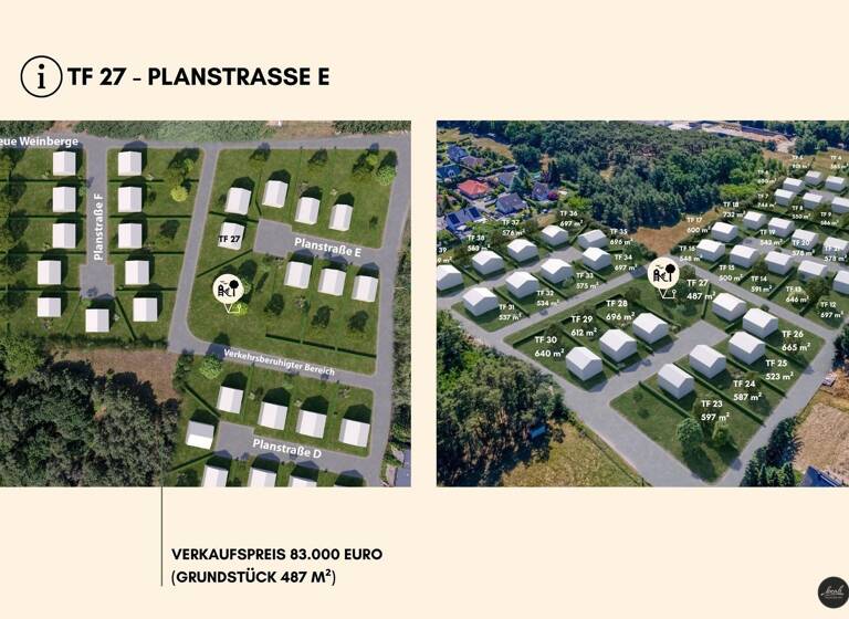 Grundstück zum Kauf provisionsfrei 83.000 € 487 m² Grundstück Klein Kreutz Brandenburg an der Havel 14776