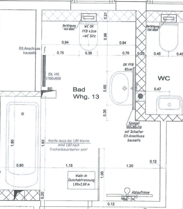 Wohnung zur Miete 700 € 4 Zimmer 102 m²<br/>Wohnfläche ab sofort<br/>Verfügbarkeit Bismarckstraße Sarstedt Sarstedt 31157