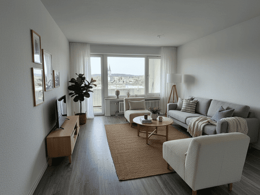 Wohnung zur Miete nur mit Wohnberechtigungsschein 464 € 3 Zimmer 80,5 m² 5. Geschoss frei ab sofort Peterstraße 8 Zentrum Iserlohn 58636