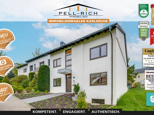 Wohnung zur Miete 2.300 € 6 Zimmer 187 m² 1. Geschoss Durlach Karlsruhe 76227