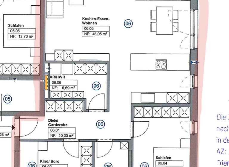 Wohnung zur Miete 1.450 € 3 Zimmer 103 m² frei ab 01.04.2026 Schulstraße Trierweiler 54311