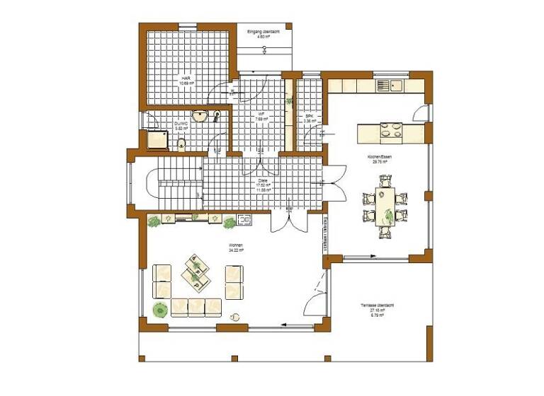 Einfamilienhaus zum Kauf 1.404.000 € 5 Zimmer 227 m² 1.180 m² Grundstück Untermeitingen 86836