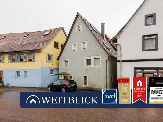 Einfamilienhaus zum Kauf 195.000 € 4 Zimmer 99 m² 141 m² Grundstück Enzweihingen Vaihingen an der Enz 71665
