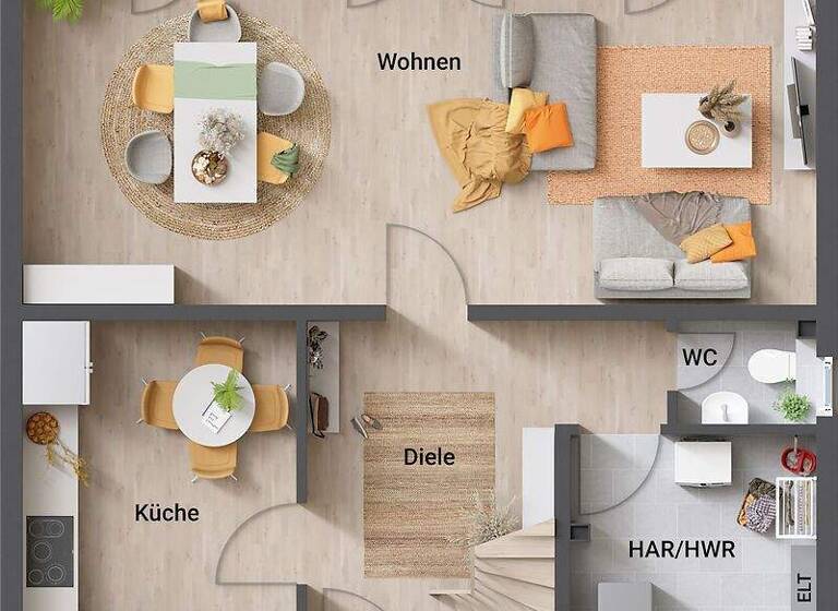 Einfamilienhaus zum Kauf provisionsfrei 375.173 € 4 Zimmer 113 m² 500 m² Grundstück Vinteln Gangelt 52538