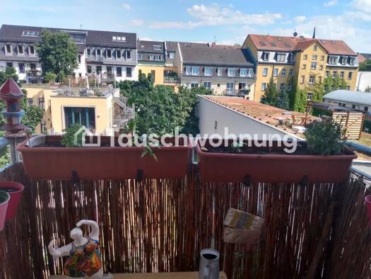 Terrassenwohnung zur Miete Tauschwohnung 600 € 2 Zimmer 67 m² 3. Geschoss Albertstadt Ortsamtsbereich Neustadt 01099