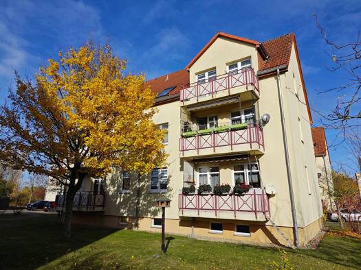 Wohnung zur Miete 429 € 2 Zimmer 54,9 m² 1. Geschoss frei ab 01.01.2027 Broner Ring 18 Grimma Grimma 04668