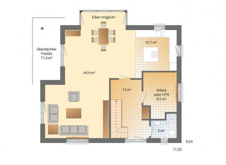 Einfamilienhaus zum Kauf provisionsfrei 469.400 € 5 Zimmer 161 m² 601 m² Grundstück Sand Bad Emstal 34308