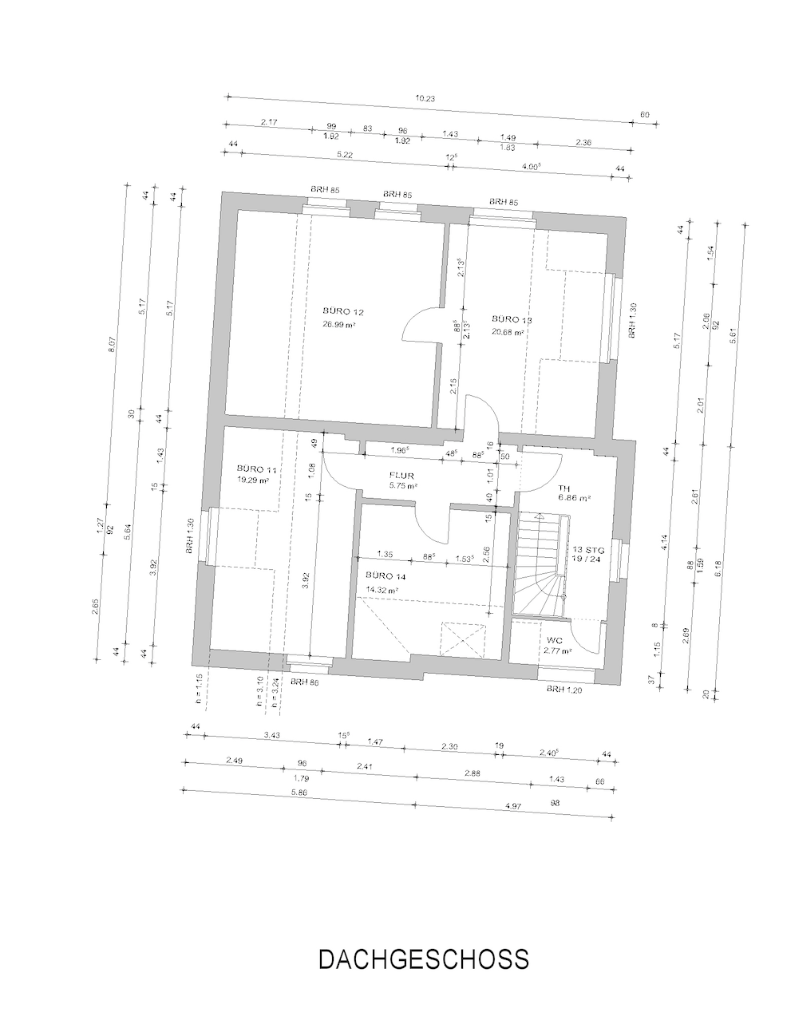 Bürofläche zur Miete provisionsfrei 489 € 21 m²<br/>Bürofläche Düsseldorfer Straße Opladen Leverkusen 51379