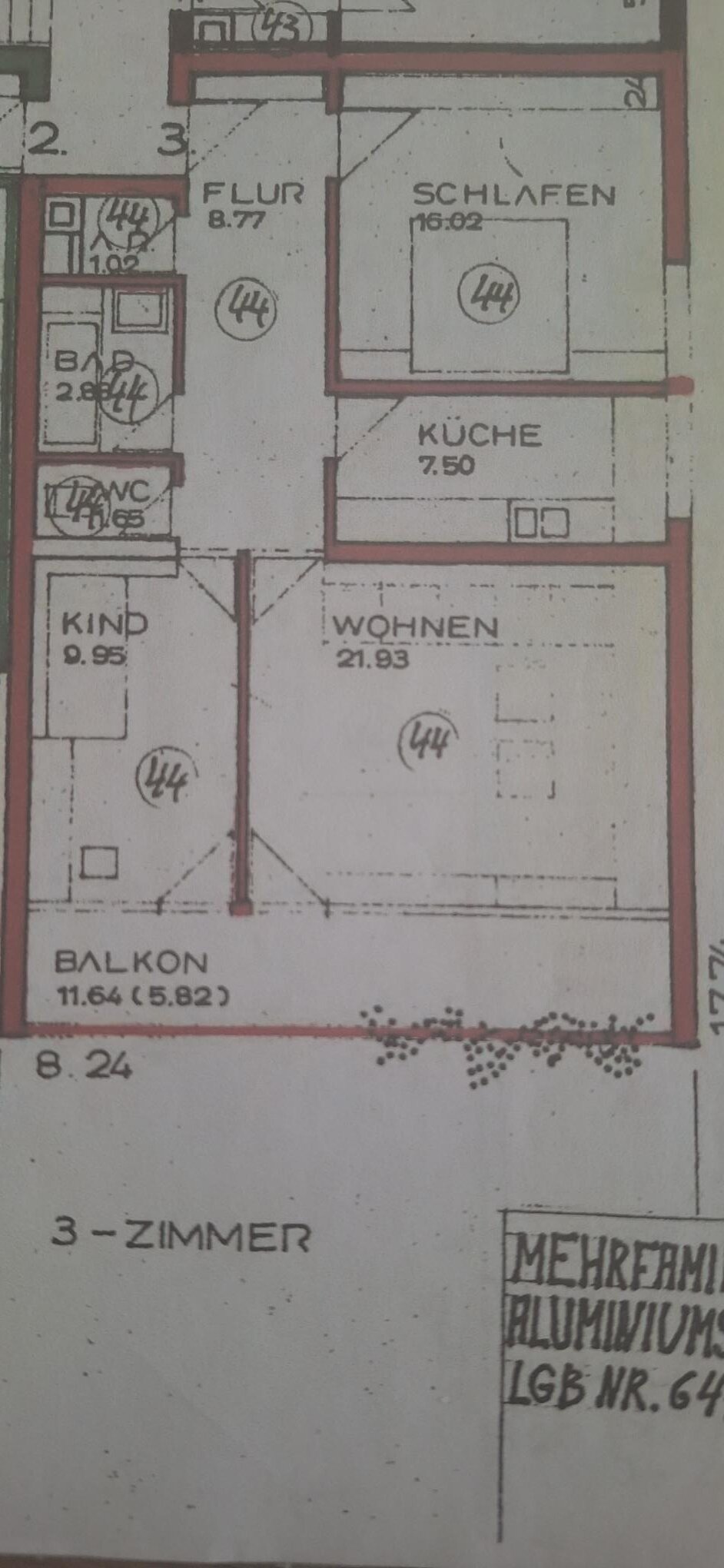 Wohnung zum Kauf 199.000 € 3,5 Zimmer 74 m²<br/>Wohnfläche 2.<br/>Geschoss ab sofort<br/>Verfügbarkeit Aluminiumstr. 14 Waldeck - Schule 41 Singen (Hohentwiel) 78224