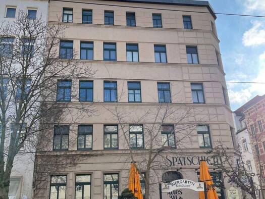 Wohnung zur Miete 523 € 2 Zimmer 55,1 m² 2. Geschoss frei ab sofort Torstraße 20 Innenstadt Halle (Saale) 06110