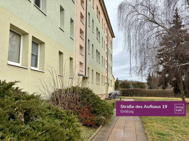 Wohnung zur Miete 330 € 3 Zimmer 60,7 m² 1. Geschoss Straße des Aufbaus 19 Gröbzig 06388