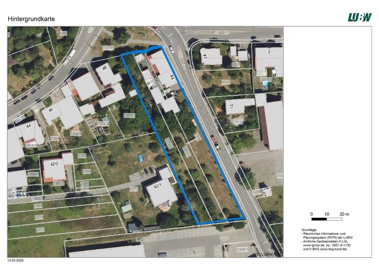 Grundstück zum Kauf 1.490.000 € 3.605 m²<br/>Grundstück Winnender Straße 44 Affalterbach Affalterbach 71563