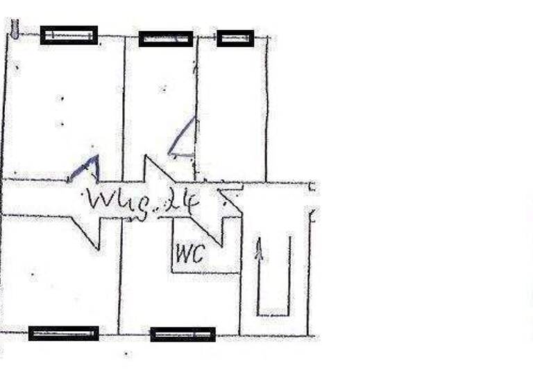 Wohnung zur Miete 445 € 4 Zimmer 68,4 m² 4. Geschoss frei ab sofort Brandteichstraße 18C Industriegebiet Greifswald 17489