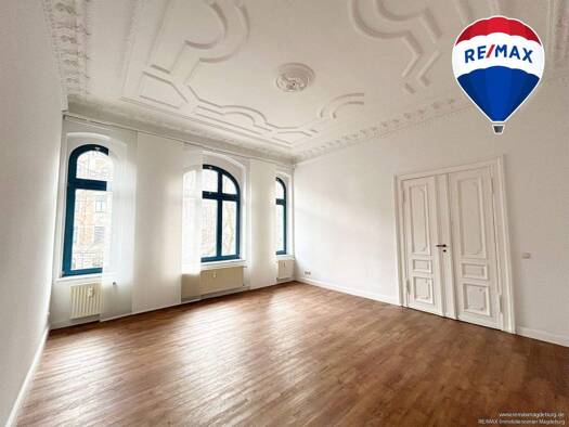 Wohnung zur Miete 950 € 3 Zimmer 109,8 m² 6. Geschoss Altstadt Magdeburg 39104