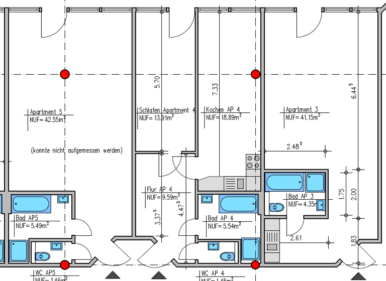 Bürogebäude zur Miete 1.000 € 144,4 m² Bürofläche teilbar ab 49 m² Leipziger Straße 19 Grana 06712