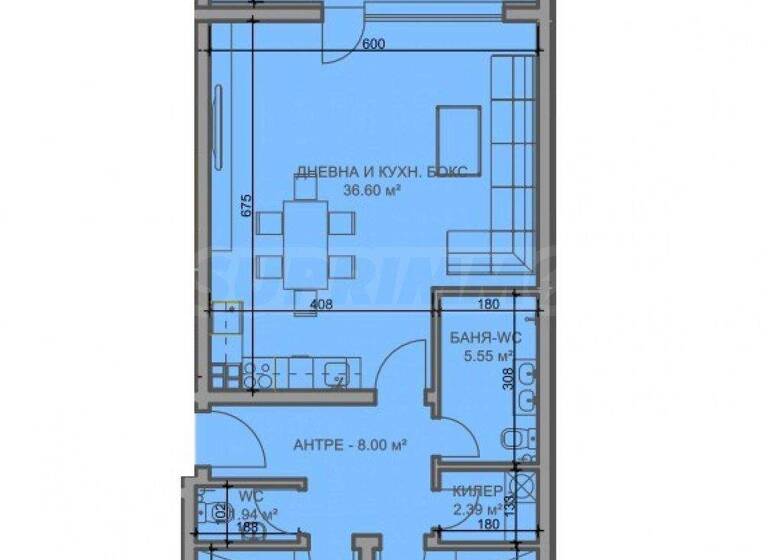 Studio zum Kauf 153.000 € 3 Zimmer 108,7 m² Plovdiv