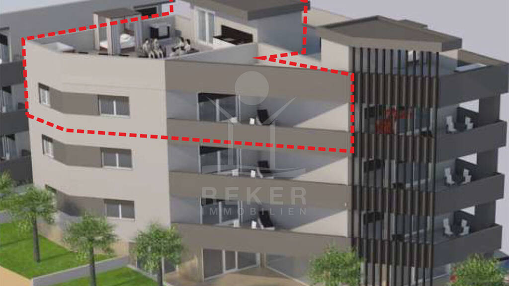 Penthouse zum Kauf - Erstbezug 356.000 € 3 Zimmer 111,4 m² 2. Geschoss Sukosan 23206