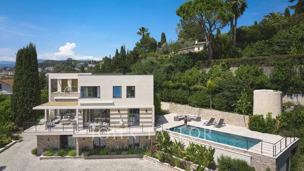 Villa zum Kauf provisionsfrei 5.250.000 € 6 Zimmer 300 m² 2.400 m² Grundstück Collines Le Cannet 06110