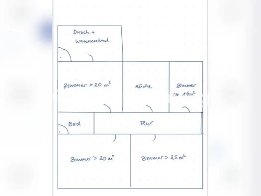 Wohnung zur Miete Tauschwohnung 1.400 € 4 Zimmer 120 m² 2. Geschoss Kreuzberg Berlin 10969