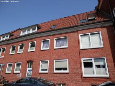 Wohnung zur Miete 400 € 3 Zimmer 45 m² Dachgeschoss frei ab sofort Stadtzentrum Emden 26721