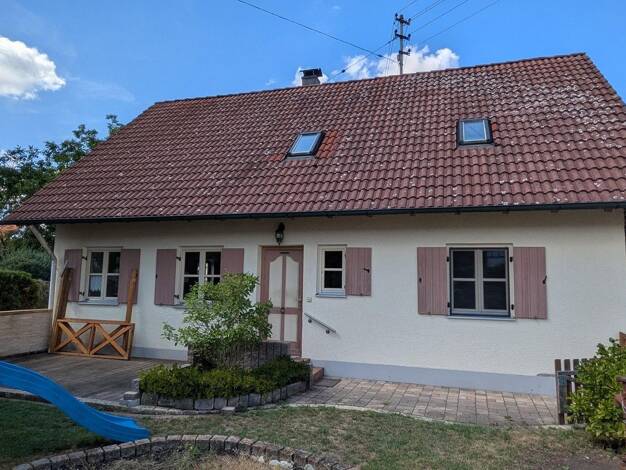 Einfamilienhaus zum Kauf provisionsfrei 380.000 € 4 Zimmer 135 m² 435 m² Grundstück Rieder Weg 14 Jettingen Jettingen-Scheppach 89343