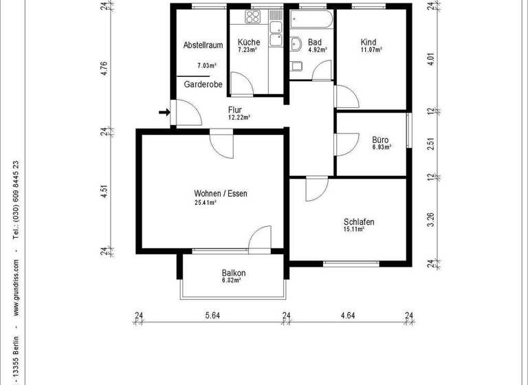 Wohnung zum Kauf 229.000 € 4 Zimmer 93 m² 3. Geschoss frei ab 01.05.2026 Hondelage Braunschweig 38108
