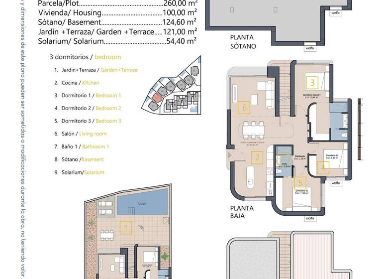 Doppelhaushälfte zum Kauf provisionsfrei 589.900 € 3 Zimmer 224 m² 263 m² Grundstück Los Alcázares